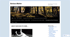 Desktop Screenshot of barbaramahler.net